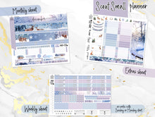 Load image into Gallery viewer, December Winters Dream -for Laurel Denise Planner stickers -Scout/Portrait, Anne/Vertical, Nancy/Horizontal, Rose/Project & Mini (Copy)