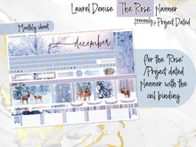 Load image into Gallery viewer, December Winters Dream -for Laurel Denise Planner stickers -Scout/Portrait, Anne/Vertical, Nancy/Horizontal, Rose/Project & Mini (Copy)