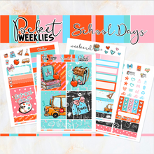 Load image into Gallery viewer, School Days - POCKET Mini Weekly Kit Planner stickers