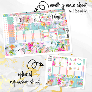 May Spring Bouquet '24 FOILED monthly - Hobonichi Weeks personal planner