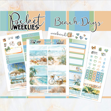 Load image into Gallery viewer, July Beach Days - POCKET Mini Weekly Kit Planner stickers (Copy)