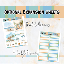 Load image into Gallery viewer, Beach Days - POCKET Mini Weekly Kit Planner stickers