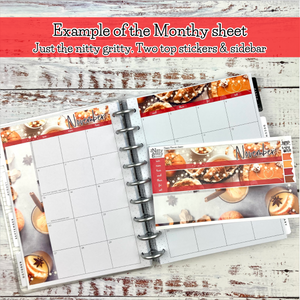 September School Days - The Nitty Gritty Monthly - Happy Planner Classic
