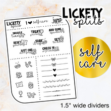 Load image into Gallery viewer, Foil - Lickety Splits - SELF CARE    (F-163-1)