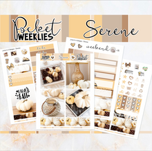 Load image into Gallery viewer, Serene - POCKET Mini Weekly Kit Planner stickers