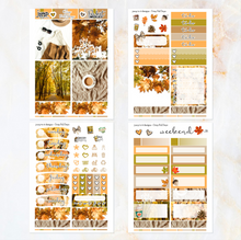 Load image into Gallery viewer, Crisp Fall Days - POCKET Mini Weekly Kit Planner stickers