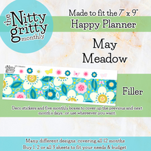 Load image into Gallery viewer, May Meadow - The Nitty Gritty Monthly - Happy Planner Classic