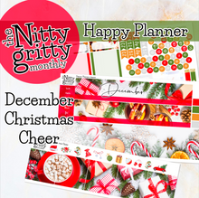 Load image into Gallery viewer, December Christmas Cheer - The Nitty Gritty Monthly - Happy Planner Classic