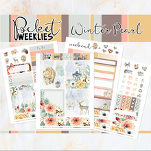 Load image into Gallery viewer, Winter Pearl - POCKET Mini Weekly Kit Planner stickers