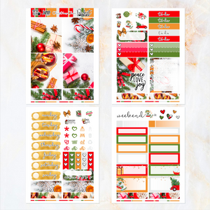 Christmas Cheer - POCKET Mini Weekly Kit Planner stickers