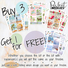 Load image into Gallery viewer, Goodnight - POCKET Mini Weekly Kit Planner stickers