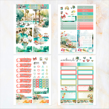 Load image into Gallery viewer, Summer Oasis - POCKET Mini Weekly Kit Planner stickers