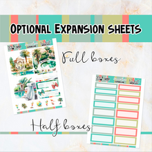Load image into Gallery viewer, Summer Oasis - POCKET Mini Weekly Kit Planner stickers