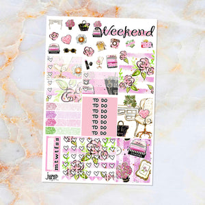 Slay All Day sampler stickers - for Happy Planner, Erin Condren Vertical and Horizontal Planner