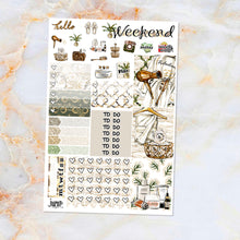 Load image into Gallery viewer, Spa Day sampler stickers - for Happy Planner, Erin Condren Vertical and Horizontal Planner