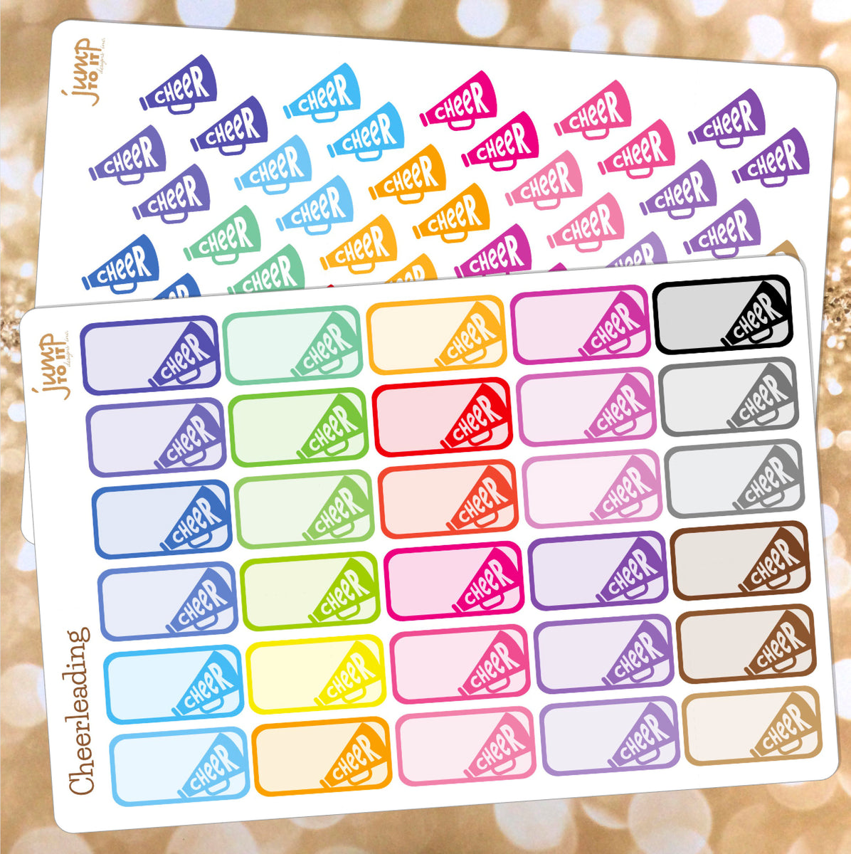 Cheerleading Icon Label Planner/Calendar Stickers [L2-10] - Yahoo Shopping