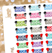 Load image into Gallery viewer, Kickboxing workout stickers         (R-141)