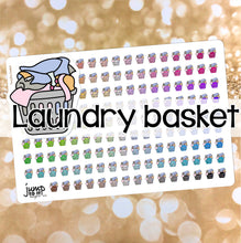 Load image into Gallery viewer, Laundry Basket Functional rainbow stickers              (S-113-14)