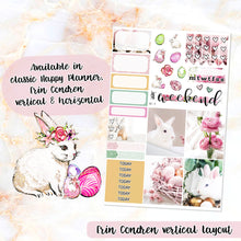 Load image into Gallery viewer, Easter Rose sampler stickers - for Happy Planner, Erin Condren Vertical and Horizontal Planners