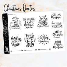Load image into Gallery viewer, Foil - Quotes Winter &amp; Christmas