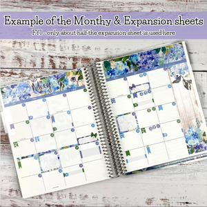 April Blossoms - The Nitty Gritty Monthly - Erin Condren Vertical Horizontal