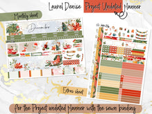 Load image into Gallery viewer, December Cozy Night Christmas -for Laurel Denise Planner stickers - Portrait, Mini, Vertical, Horizontal &amp; Project