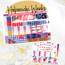 Load image into Gallery viewer, July Freedom monthly - Hobonichi Weeks personal planner