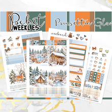 Load image into Gallery viewer, New Release January Snowy Hollow - POCKET Mini Weekly Kit Planner stickers