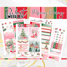 Load image into Gallery viewer, New Release December Merry Berry - POCKET Mini Weekly Kit Planner stickers