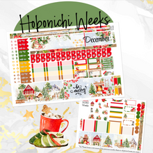 Load image into Gallery viewer, New Release December Winter Pines monthly - Hobonichi Weeks personal planner