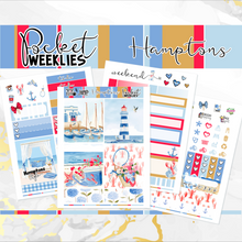 Load image into Gallery viewer, New Release August Hamptons - POCKET Mini Weekly Kit Planner stickers