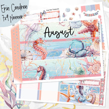 Load image into Gallery viewer, New Release Sea Treasures monthly - Erin Condren Vertical Horizontal 7"x9"