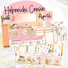 Load image into Gallery viewer, April Country Spring monthly - Hobonichi Cousin A5 personal planner