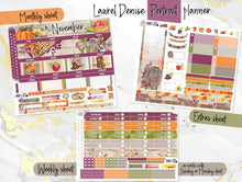 Load image into Gallery viewer, November Spice -for Laurel Denise Planner stickers - Portrait, Mini, Vertical, Horizontal &amp; Project