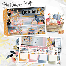 Load image into Gallery viewer, New Release October Mist monthly - Erin Condren Vertical Horizontal 7"x9", Happy Planner Classic, Mini &amp; Big