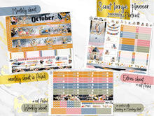 Load image into Gallery viewer, New Release October Mist FOIL -for Laurel Denise Planner stickers -Scout/Portrait, Anne/Vertical, Nancy/Horizontal, Small/Mini