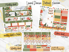 Load image into Gallery viewer, December Cozy Night Christmas FOIL -for Laurel Denise Planner stickers - Portrait, Mini, Vertical, Horizontal &amp; Project