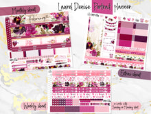 Load image into Gallery viewer, February Forever Love -for Laurel Denise Planner stickers - Portrait, Mini, Vertical, Horizontal &amp; Project
