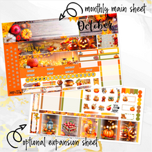 Load image into Gallery viewer, October Rustic monthly - Hobonichi Cousin A5 personal planner
