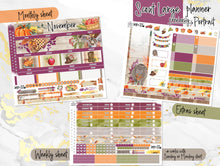 Load image into Gallery viewer, November Spice for Laurel Denise Planner stickers - Scout/Portrait, Anne/Vertical, Nancy/Horizontal, Rose/Project &amp; Mini