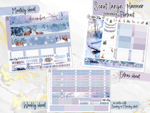Load image into Gallery viewer, December Winters Dream -for Laurel Denise Planner stickers -Scout/Portrait, Anne/Vertical, Nancy/Horizontal, Rose/Project &amp; Mini (Copy)