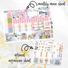 Load image into Gallery viewer, May Tiptoes monthly - Hobonichi Weeks personal planner