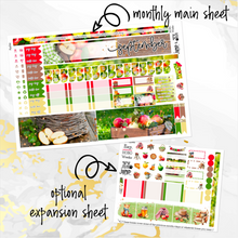 Load image into Gallery viewer, New Release September Apples monthly - Hobonichi Weeks personal planner