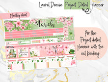 Load image into Gallery viewer, March Spring Dreaming -for Laurel Denise Planner stickers - Portrait, Mini, Vertical, Horizontal &amp; Project