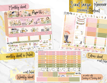 Load image into Gallery viewer, New Release April Country Spring FOIL -for Laurel Denise Planner stickers -Scout/Portrait, Anne/Vertical, Nancy/Horizontal, Small/Mini
