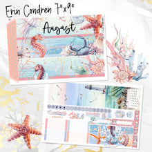 Load image into Gallery viewer, New Release Sea Treasures monthly - Erin Condren Vertical Horizontal 7"x9"