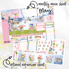 Load image into Gallery viewer, May Tiptoes monthly - Hobonichi Cousin A5 personal planner