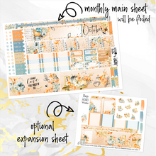 Load image into Gallery viewer, October Autumn Harmony FOILED monthly - Hobonichi Weeks personal planner