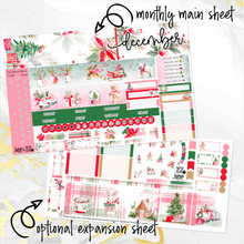 Load image into Gallery viewer, New Release December Merry Berry monthly - Hobonichi Cousin A5 personal planner