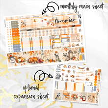 Load image into Gallery viewer, New Release November Thankful Hearts monthly - Hobonichi Weeks personal planner